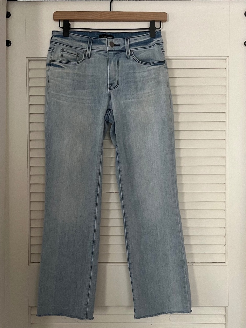 NYDJ Marilyn Ankle Platinum Denim Jeans - Size 2 - Light Wash
